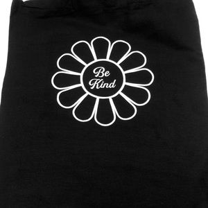 Be Kind Canvas Tote and Bonus Tiger Eye Earrings.